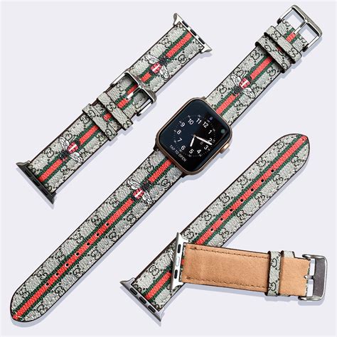 watch gucci band|authentic gucci apple watch band.